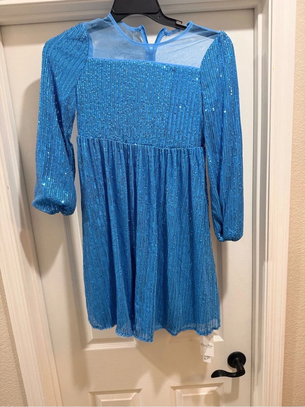 Danna Belle Girl Sequin Party Dress Formal size 12Youth